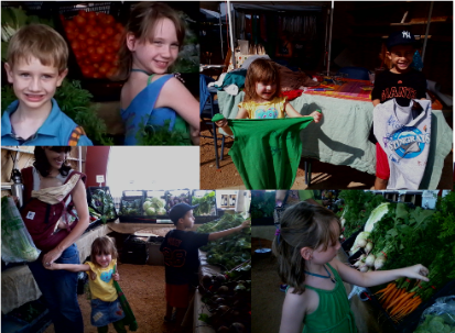 JBG kids buy veggies